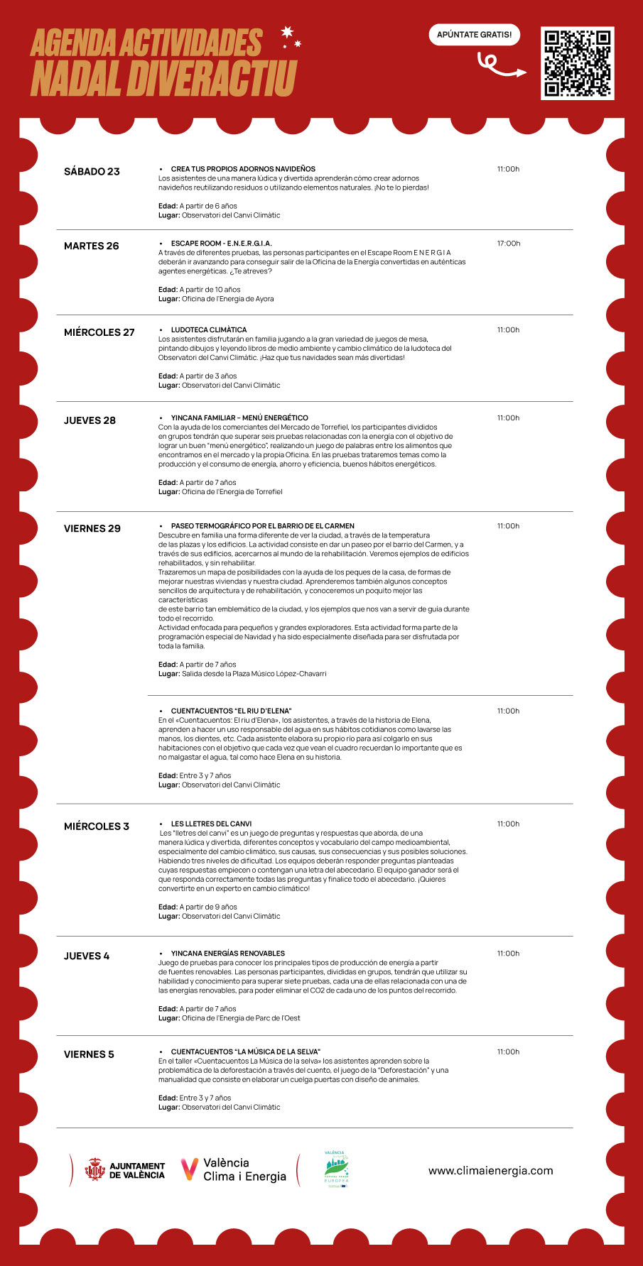 VCE Agenda Actividades Nadal DiverActiu2023 WEB